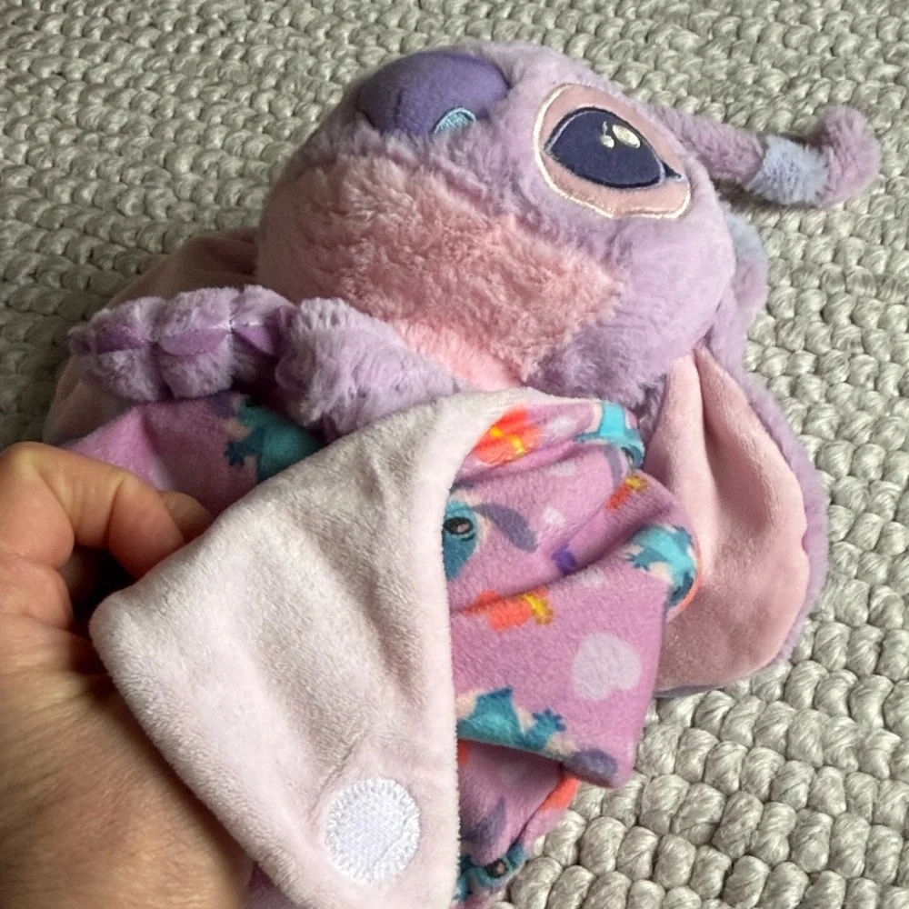 Angel Plush Disney Baby Snuggle in Lavender and Pink
